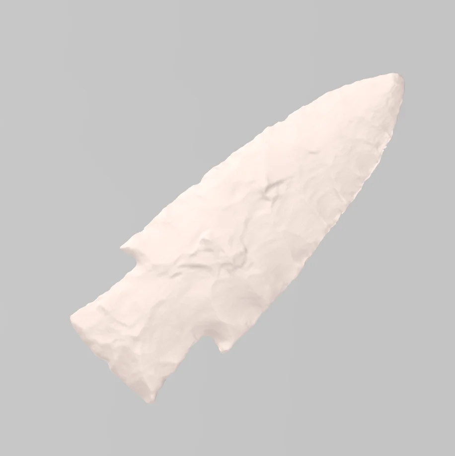 Hardin Archaic projectile point replica