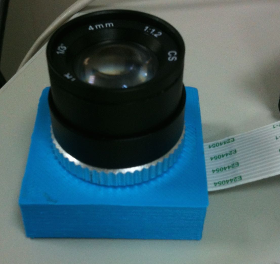 CS mount adapter for Raspberry Pi Camera board