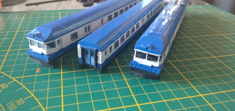 Prototyp jednotky 560 / Prototype EMU 560  (TT - 1:120)