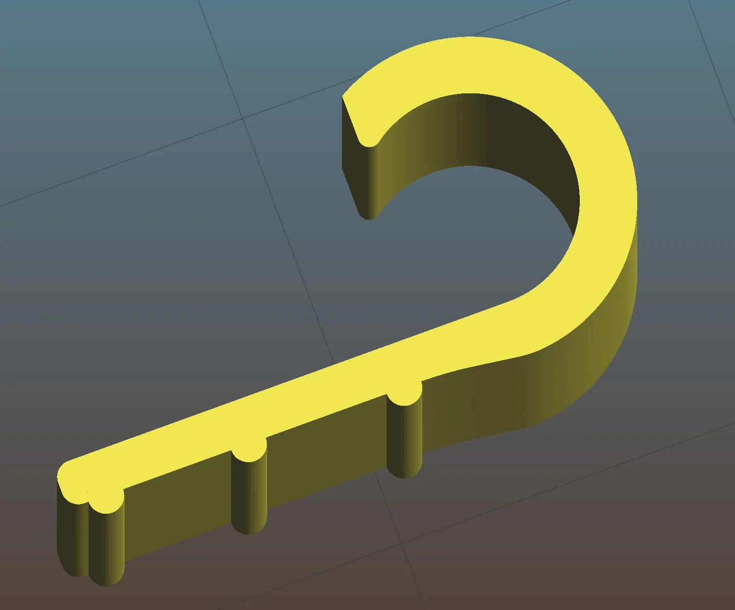 Cable Hook Clip for Car Trim