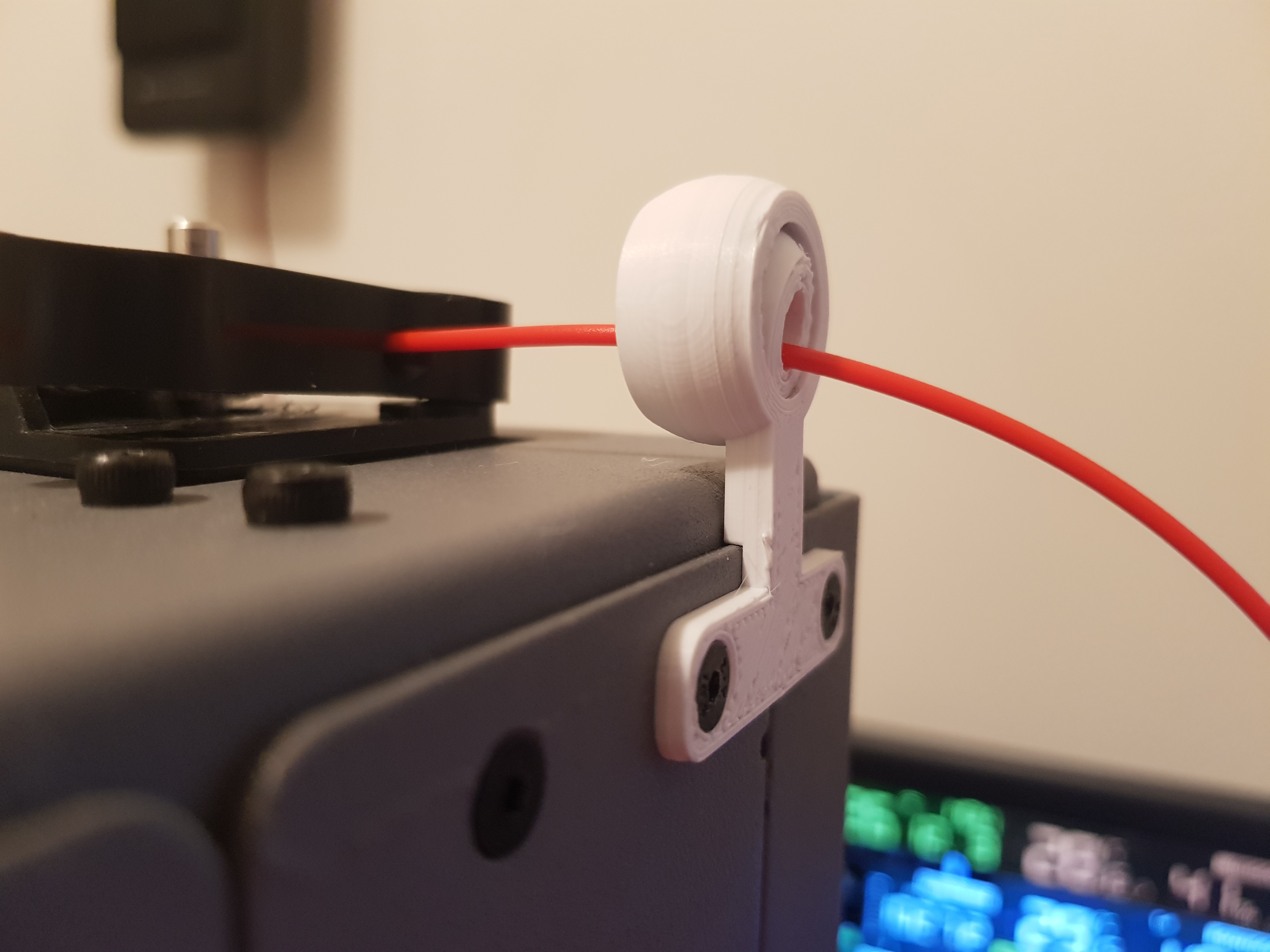 Wanhao Duplicator i3 Mini filament guide Mk II