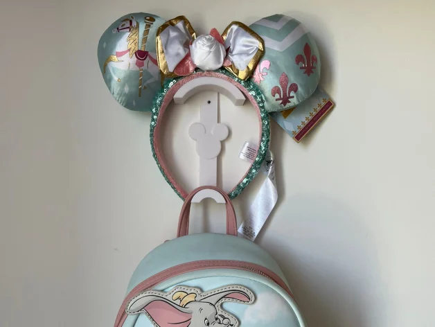Disney handbag and headband hanger
