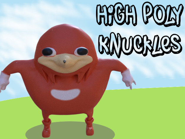 Knuckles the Ugandan Warrior