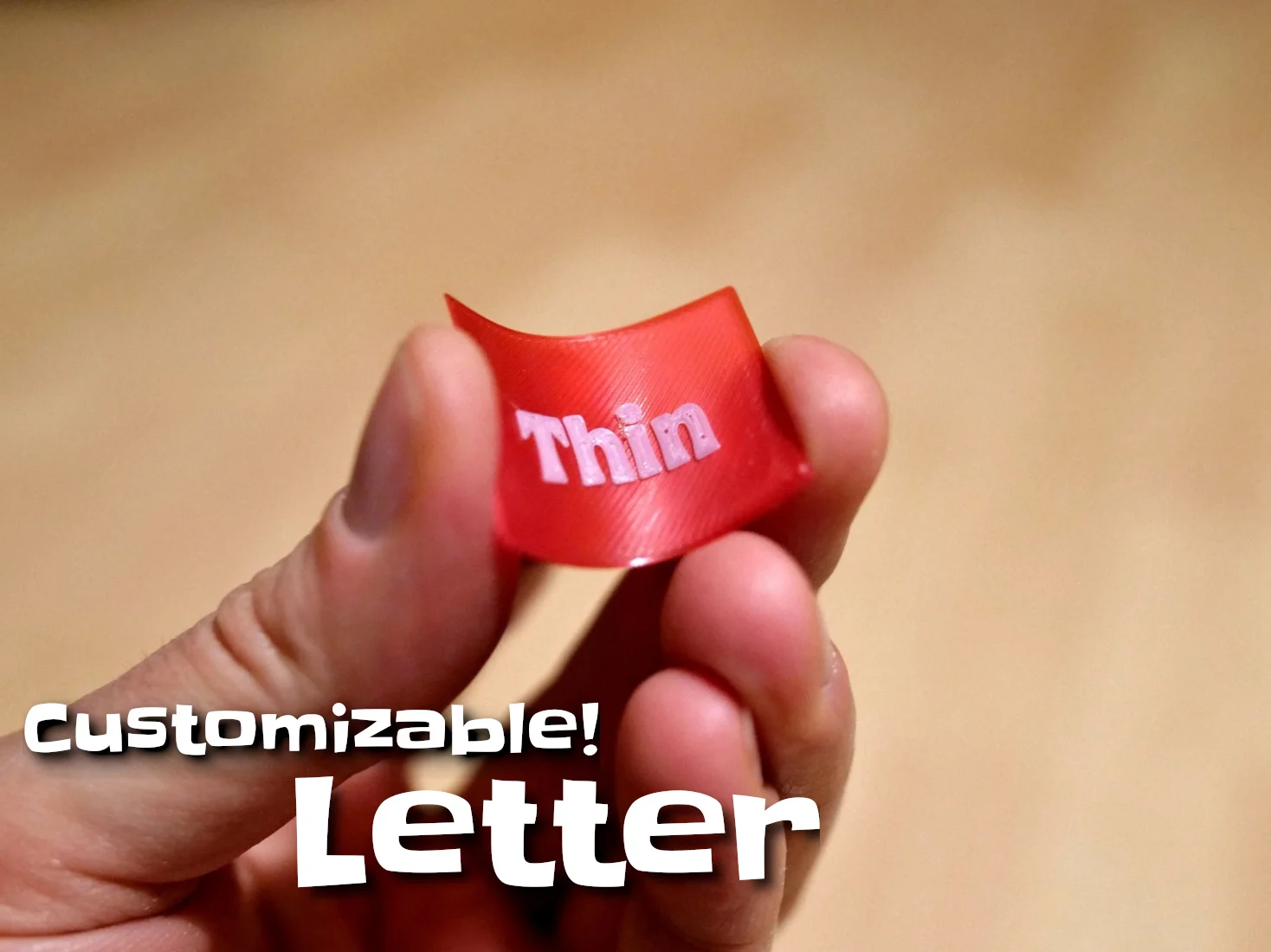 Customizable Letter