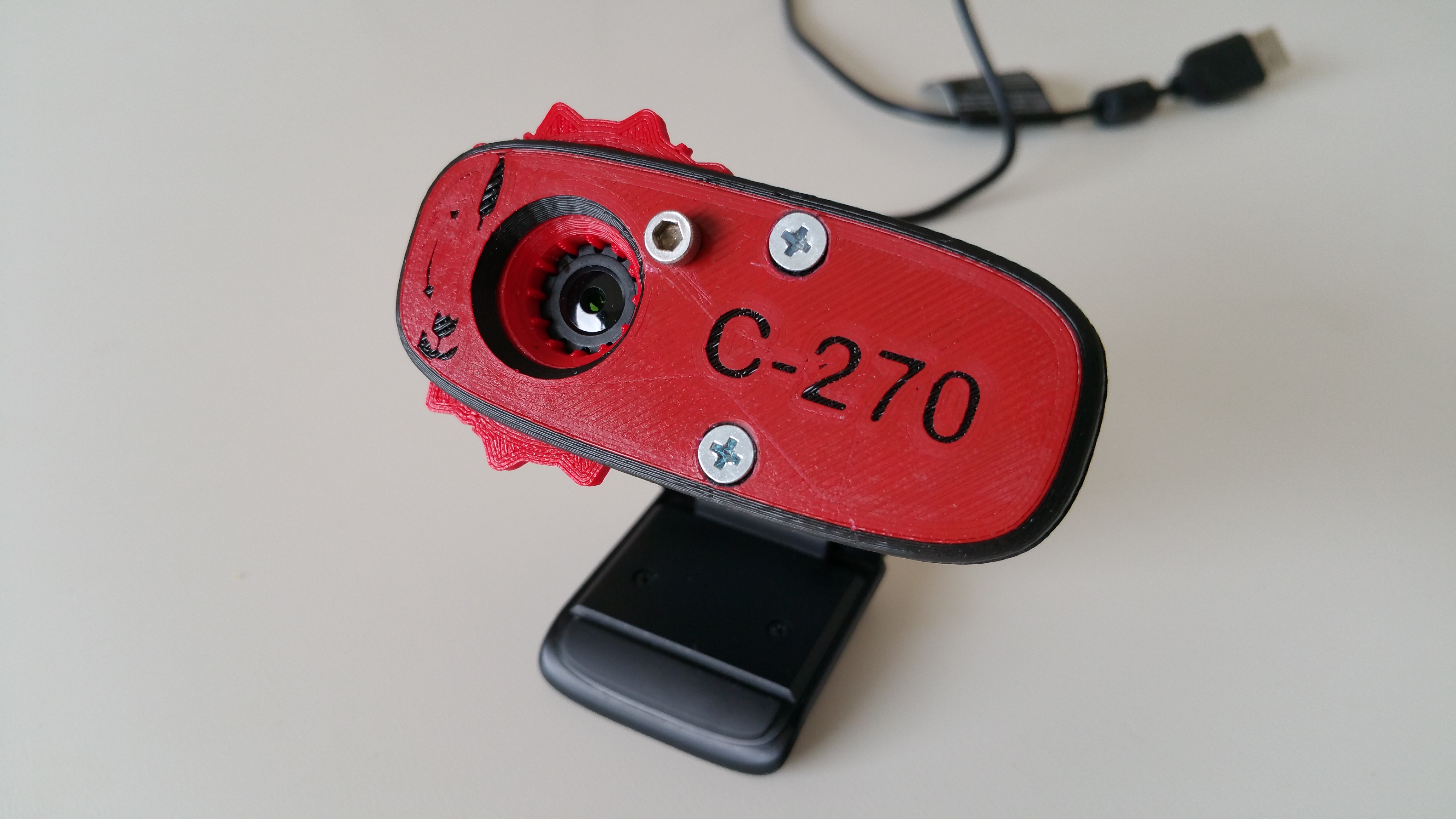 Anillo de enfoque para Logitech C270