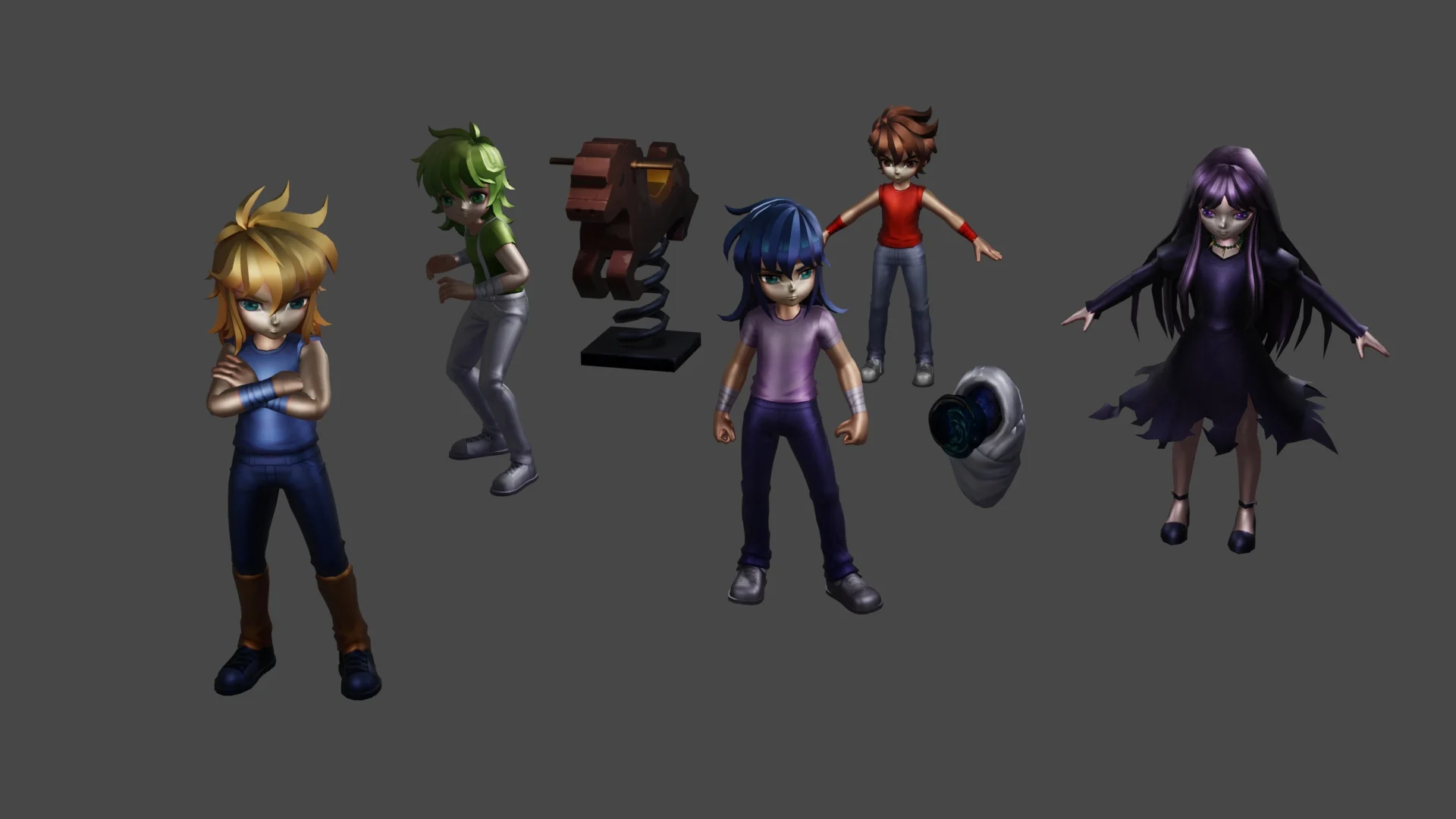 Chibis (Kid Saints)