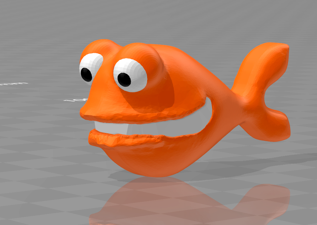 watergate german fish claus - color printable file includet