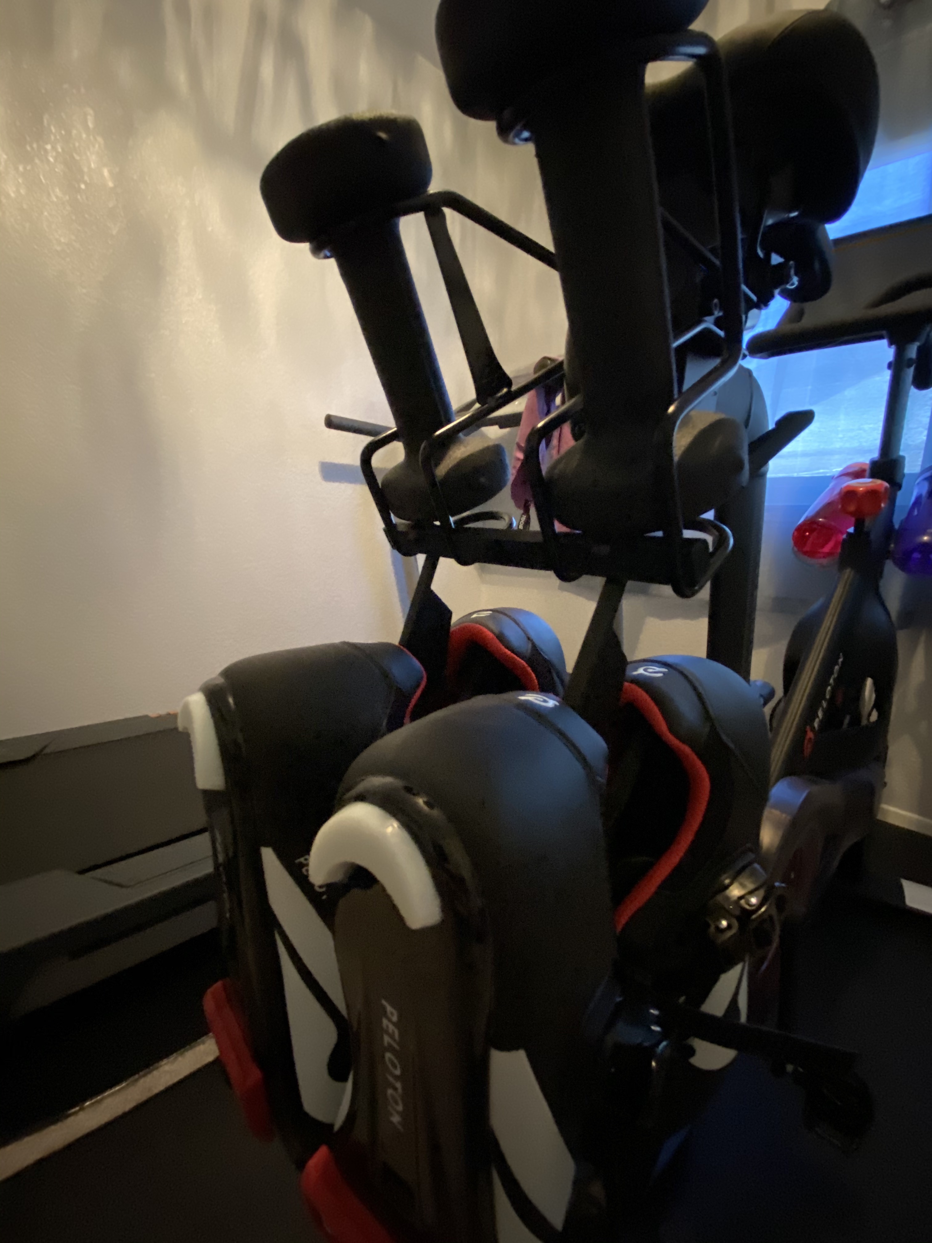 Peloton shoe hanger bar