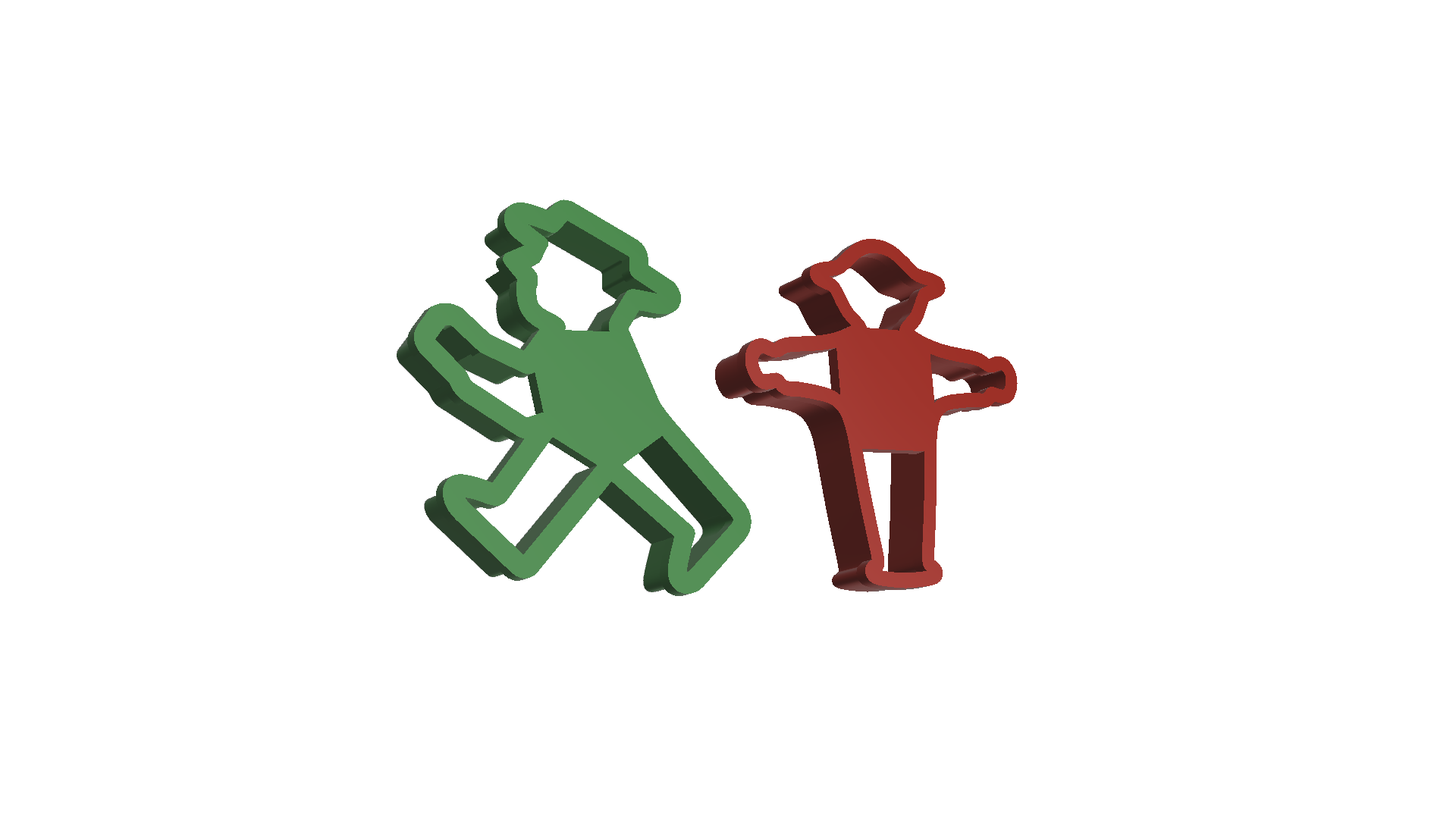 cookie cutter Ampelmännchen