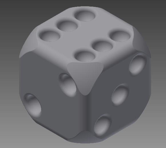 six sided dice