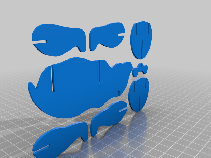 Animal zoo 3d models