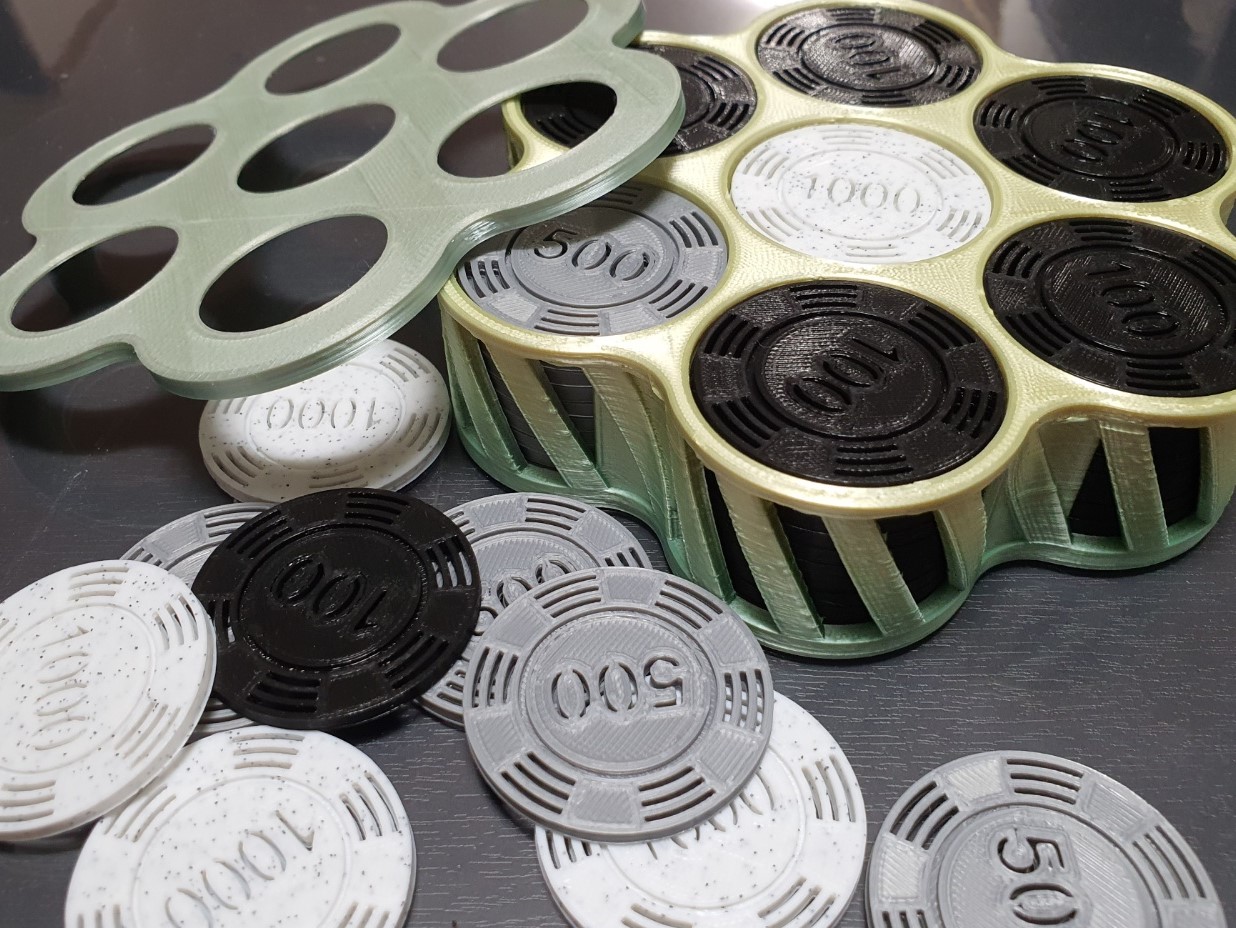 Poker Chip set (Chip, Case)