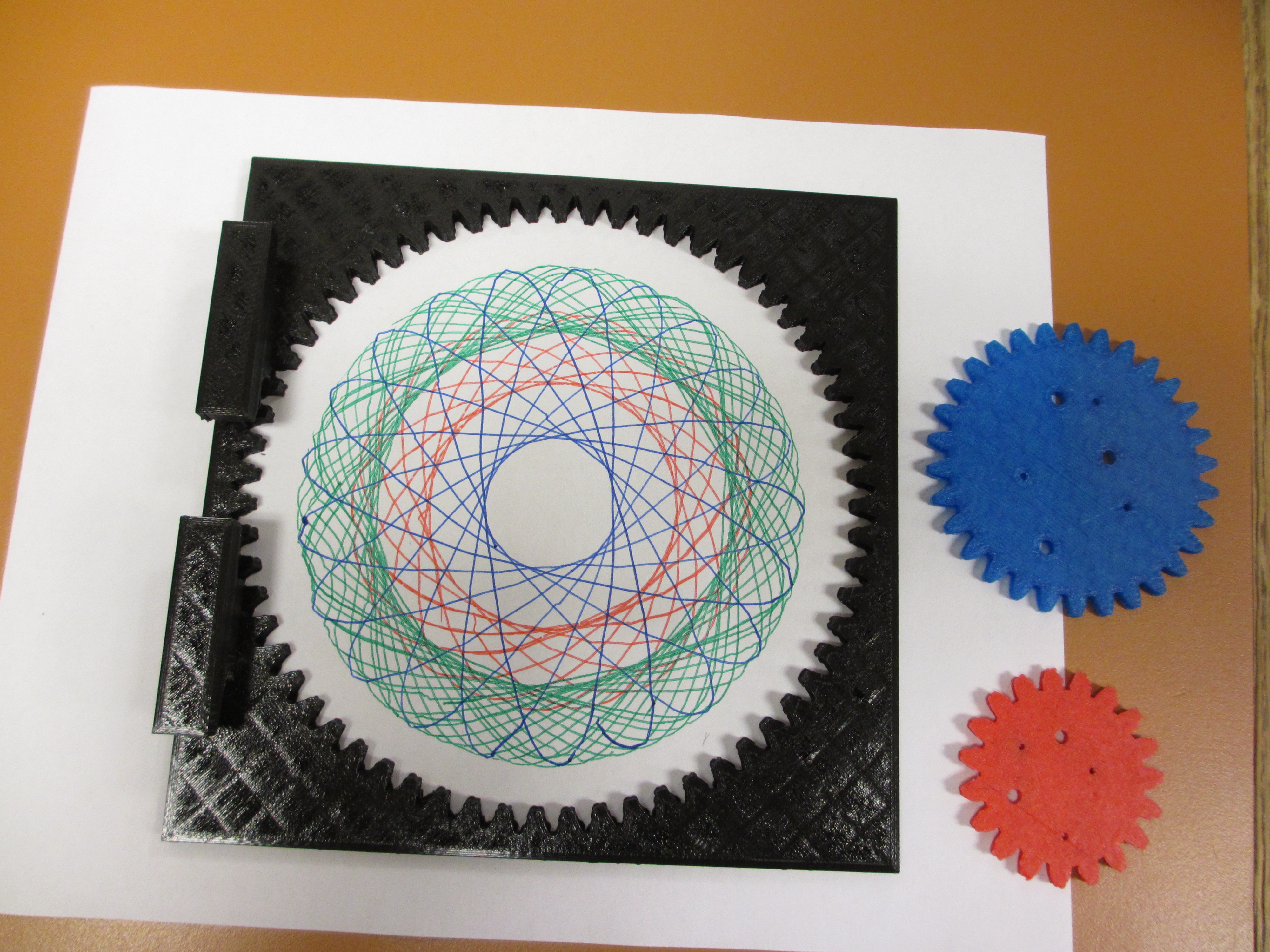 Mario's Spirograph Kit (Attempt)