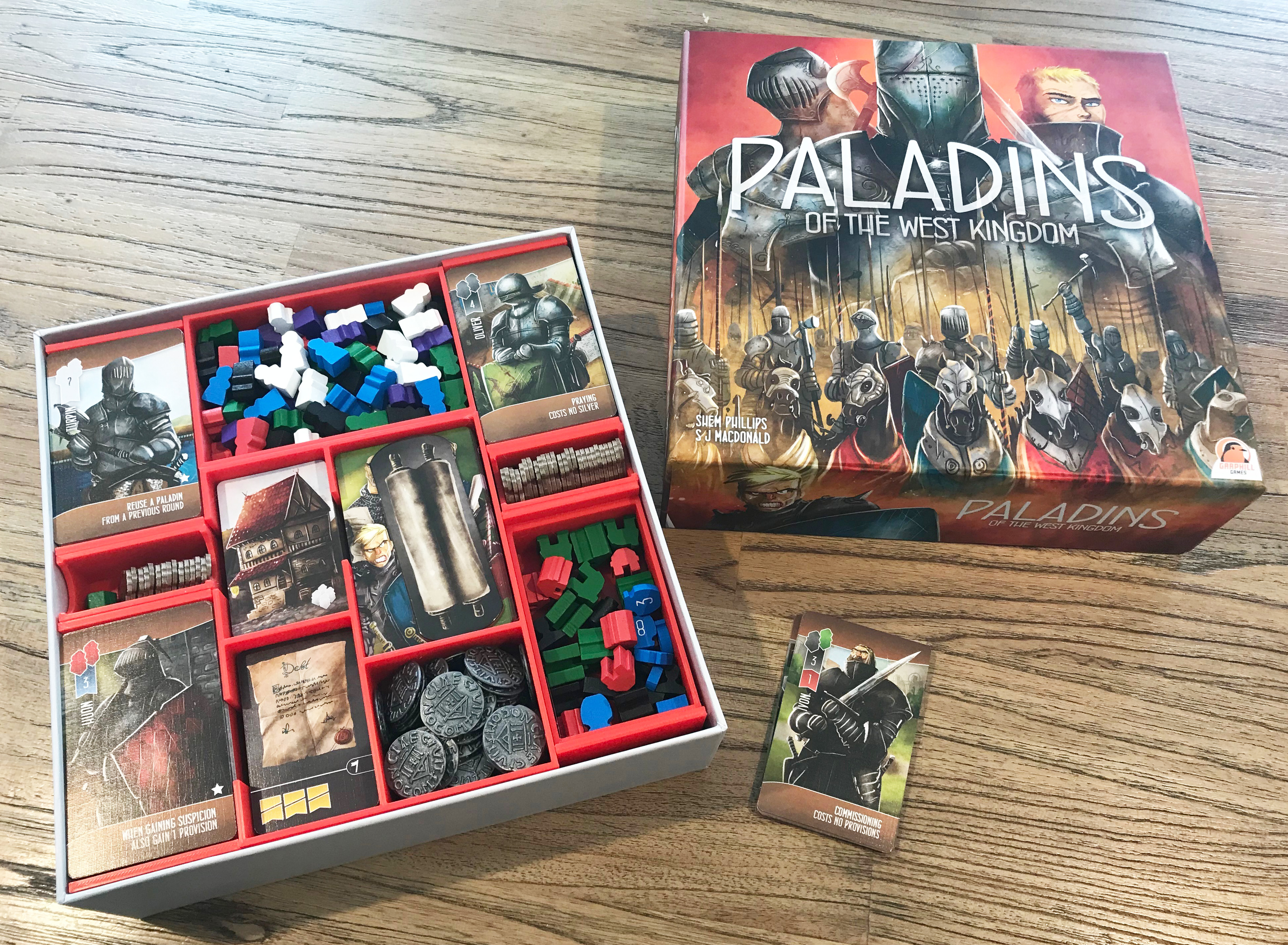 Paladins of the West Kingdom Insert