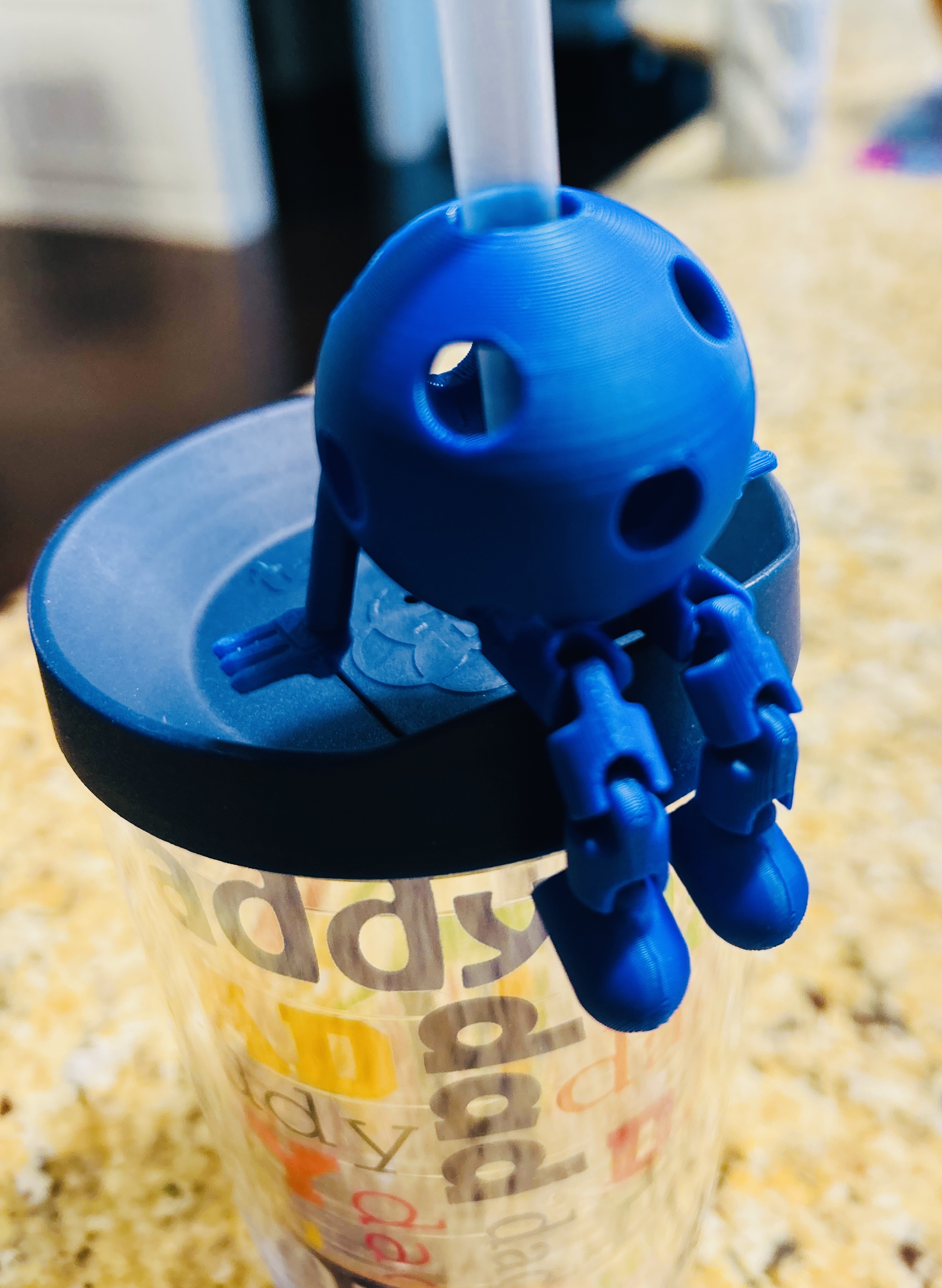 Pickleball Pal Straw Topper for Stanley Tumbler