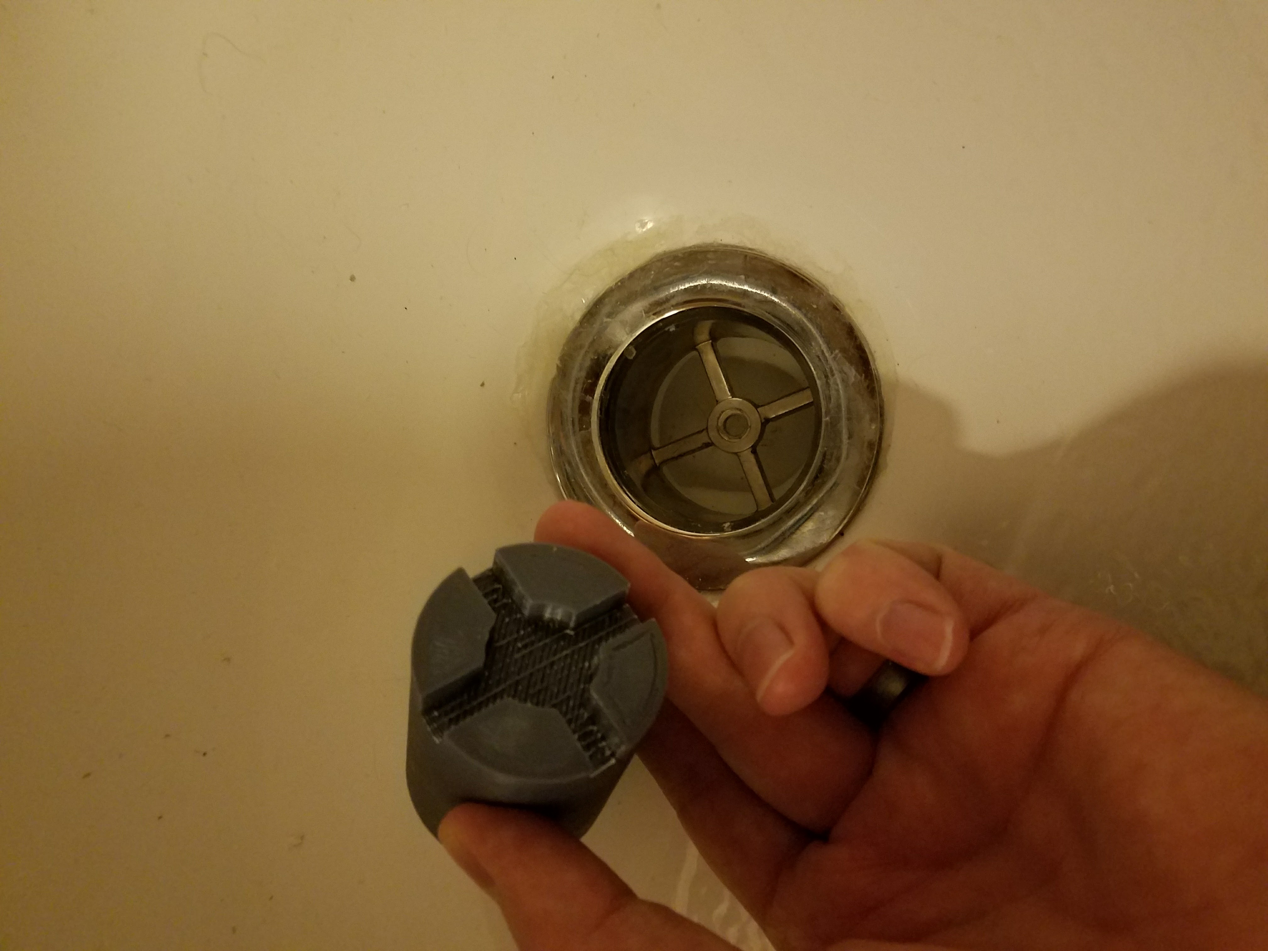 Tub Drain Removal Tool