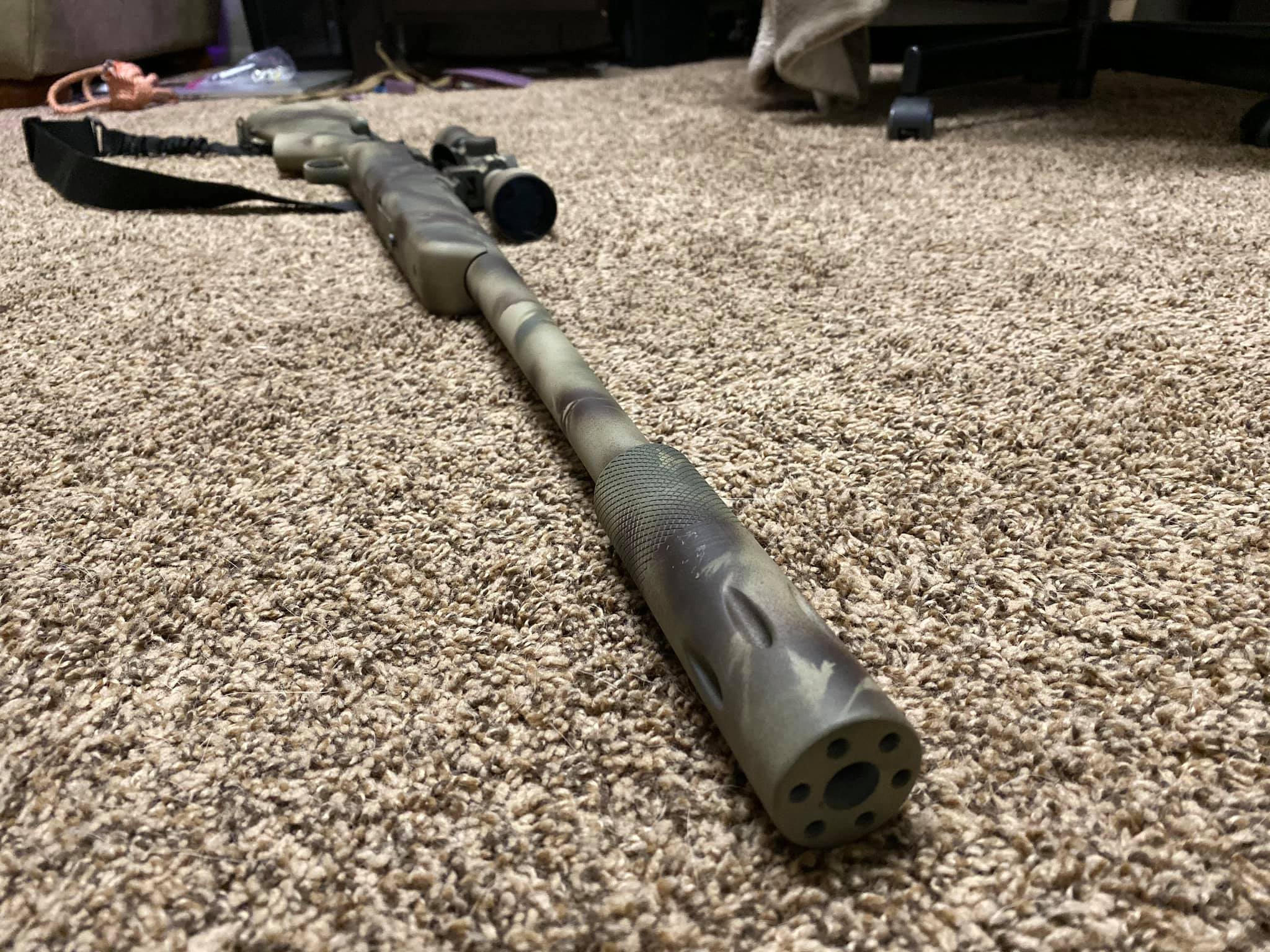 JG Bar 10 Suppressor (Knurled)
