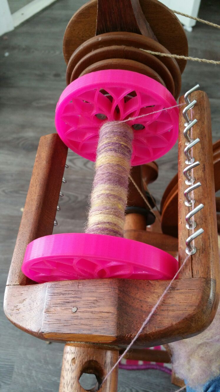 Scottish Tension Spinning Wheel Bobbin
