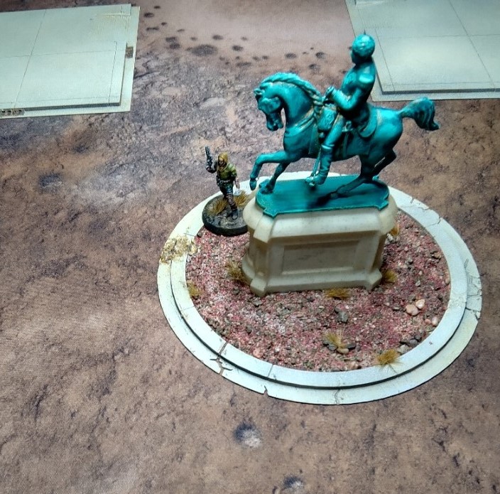 Ruined City Streets Roundabout Tile Set