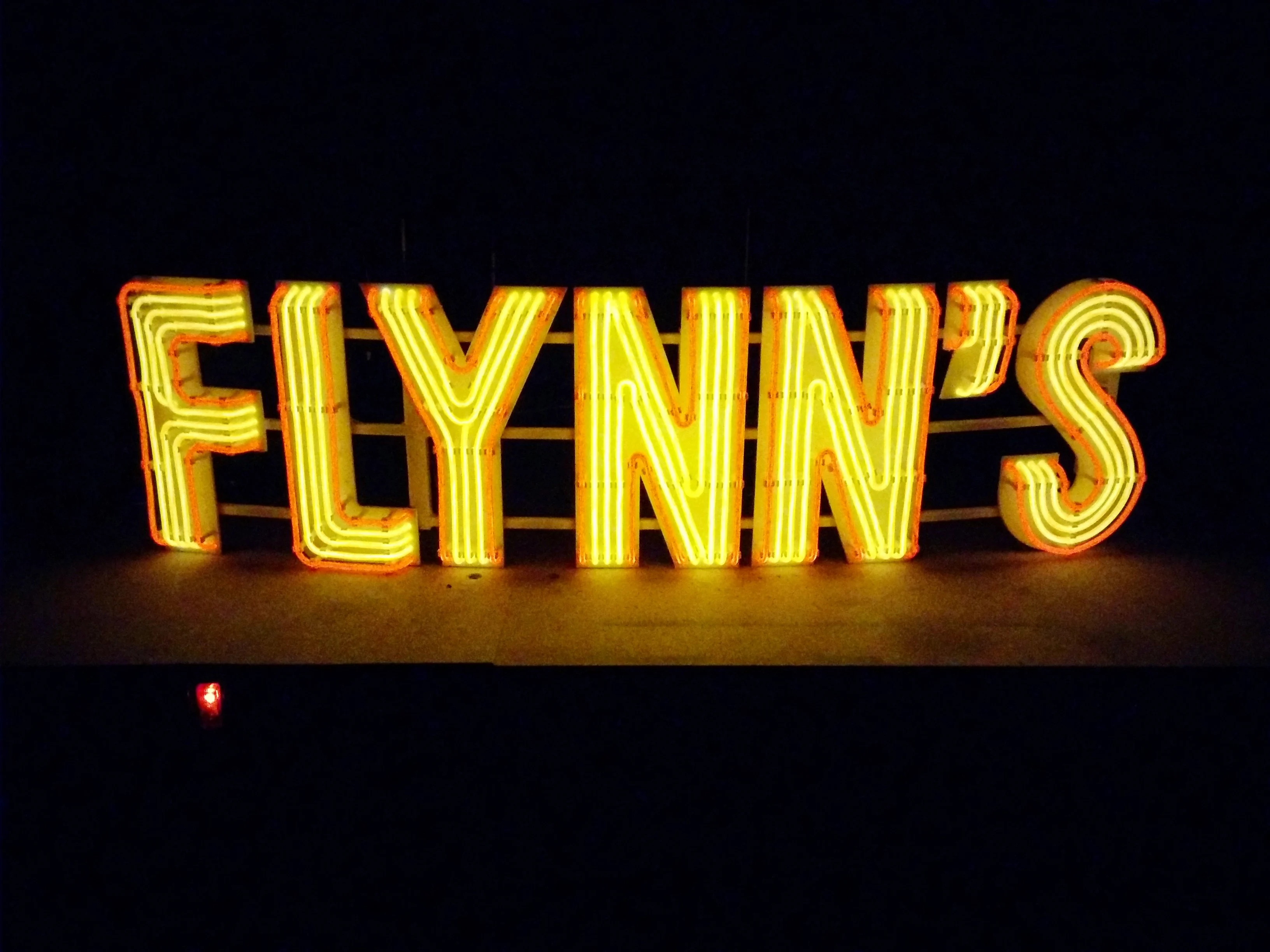 FLYNN's NEON Sign