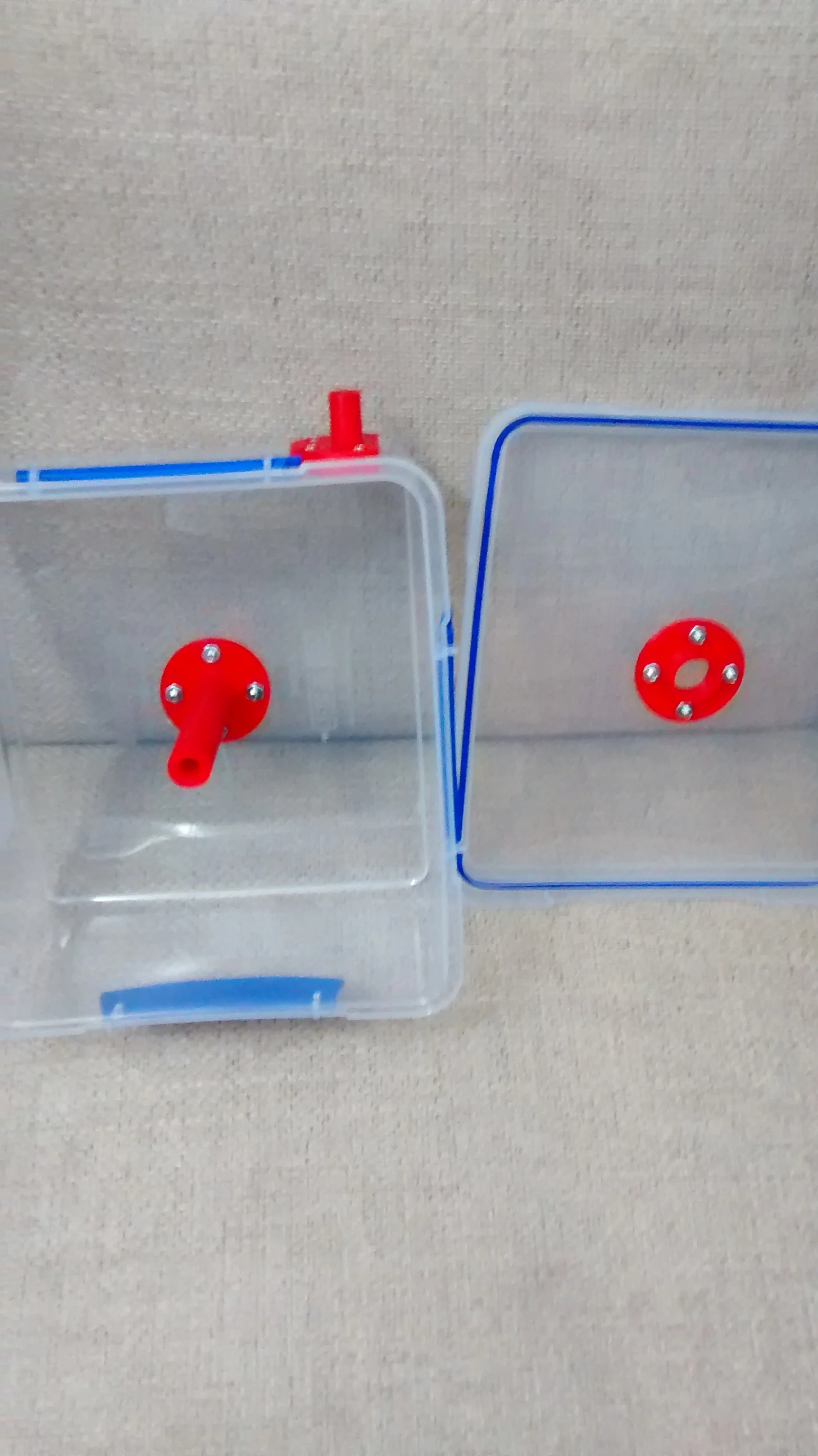 Sealed Filament Container Setup