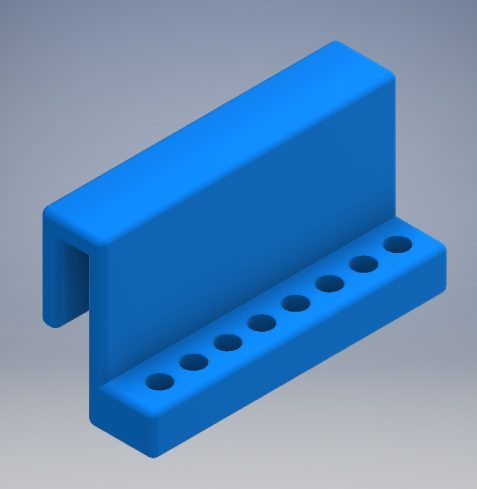Dosing pump hose mount