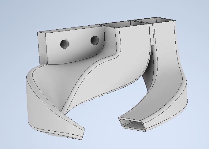 KINGROON kp3s Fan duct upgrade