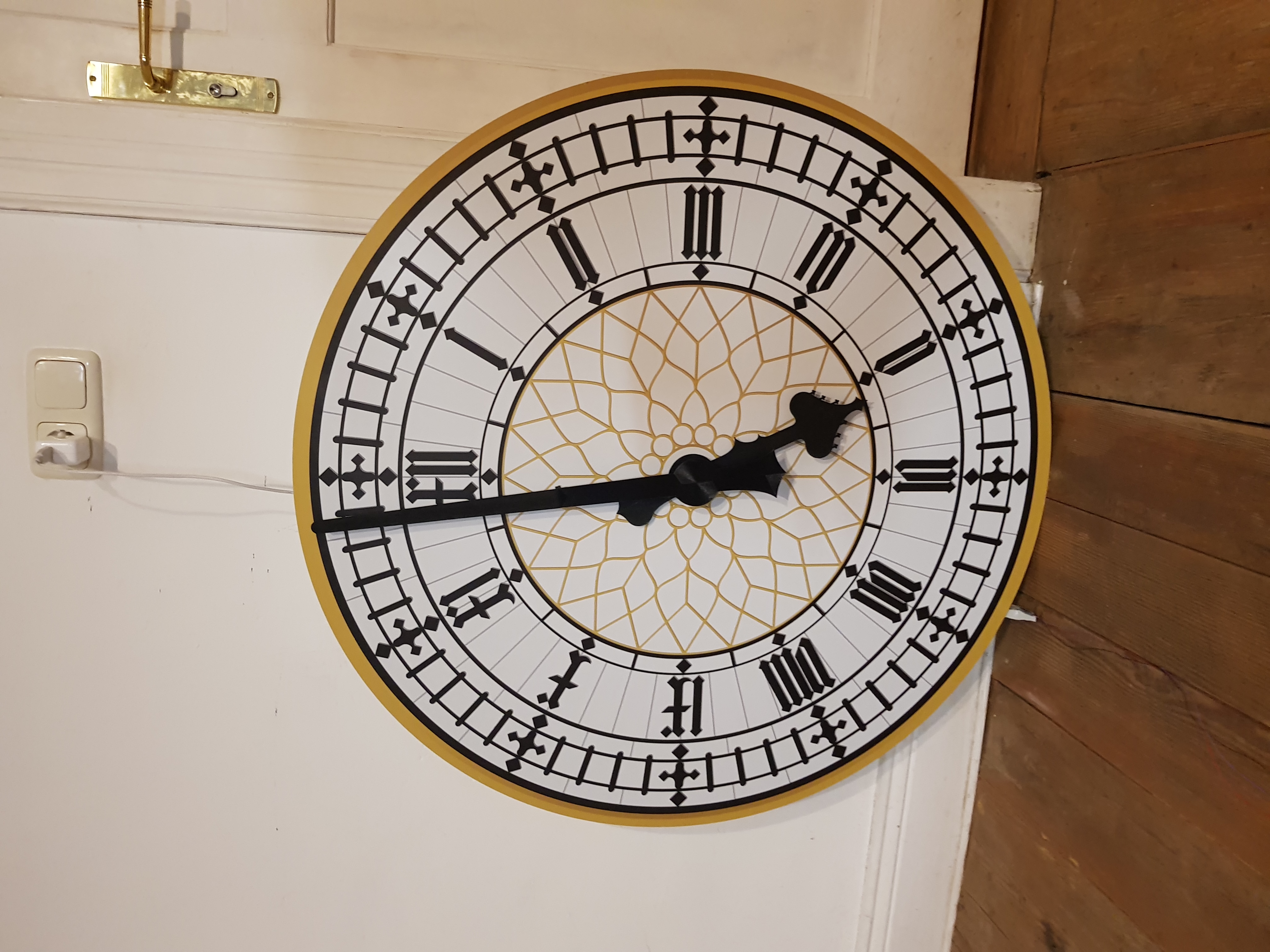 Big Ben hands for Real Tower Clock
