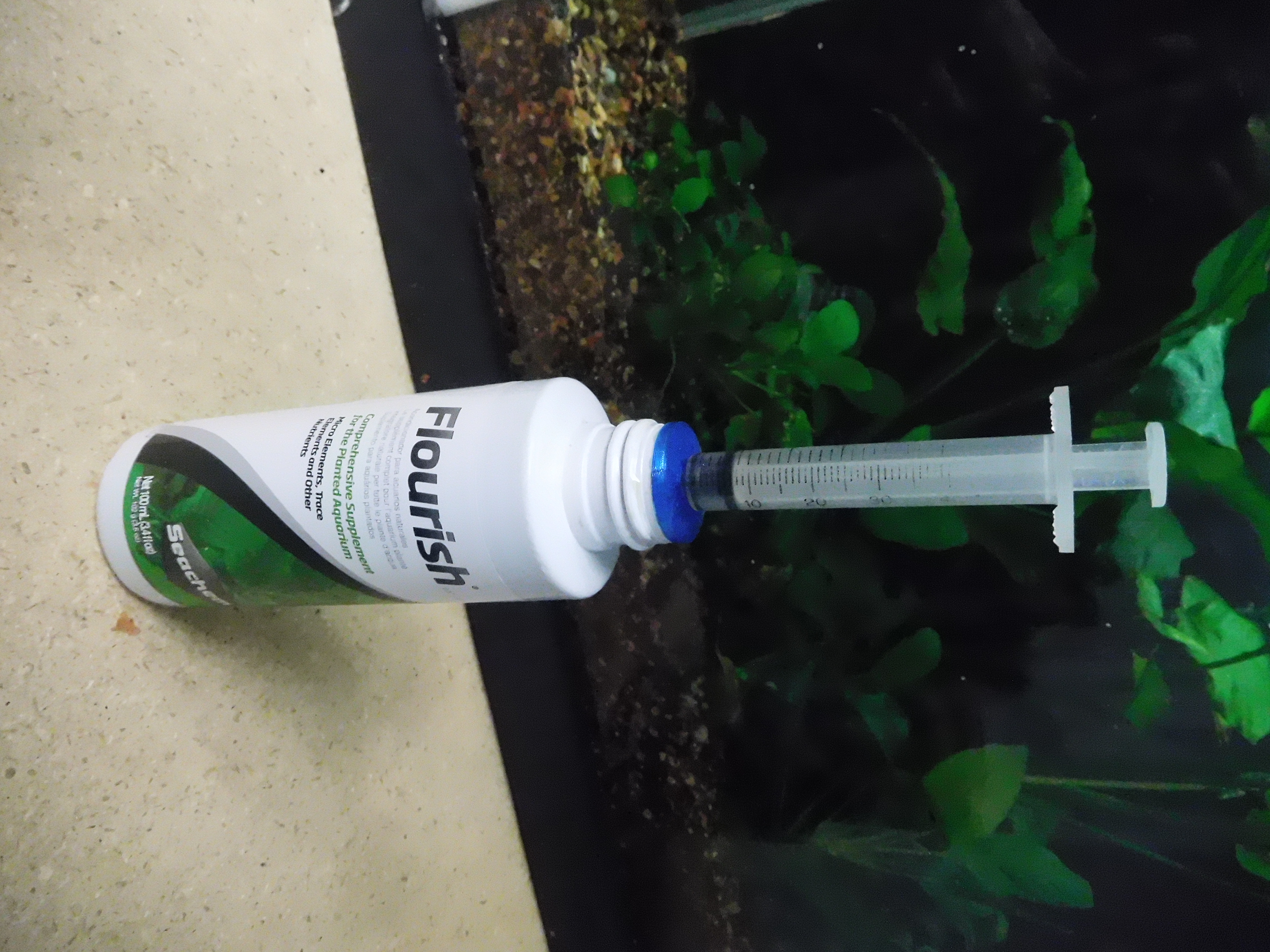 Syringe Adapter for Seachem Bottles
