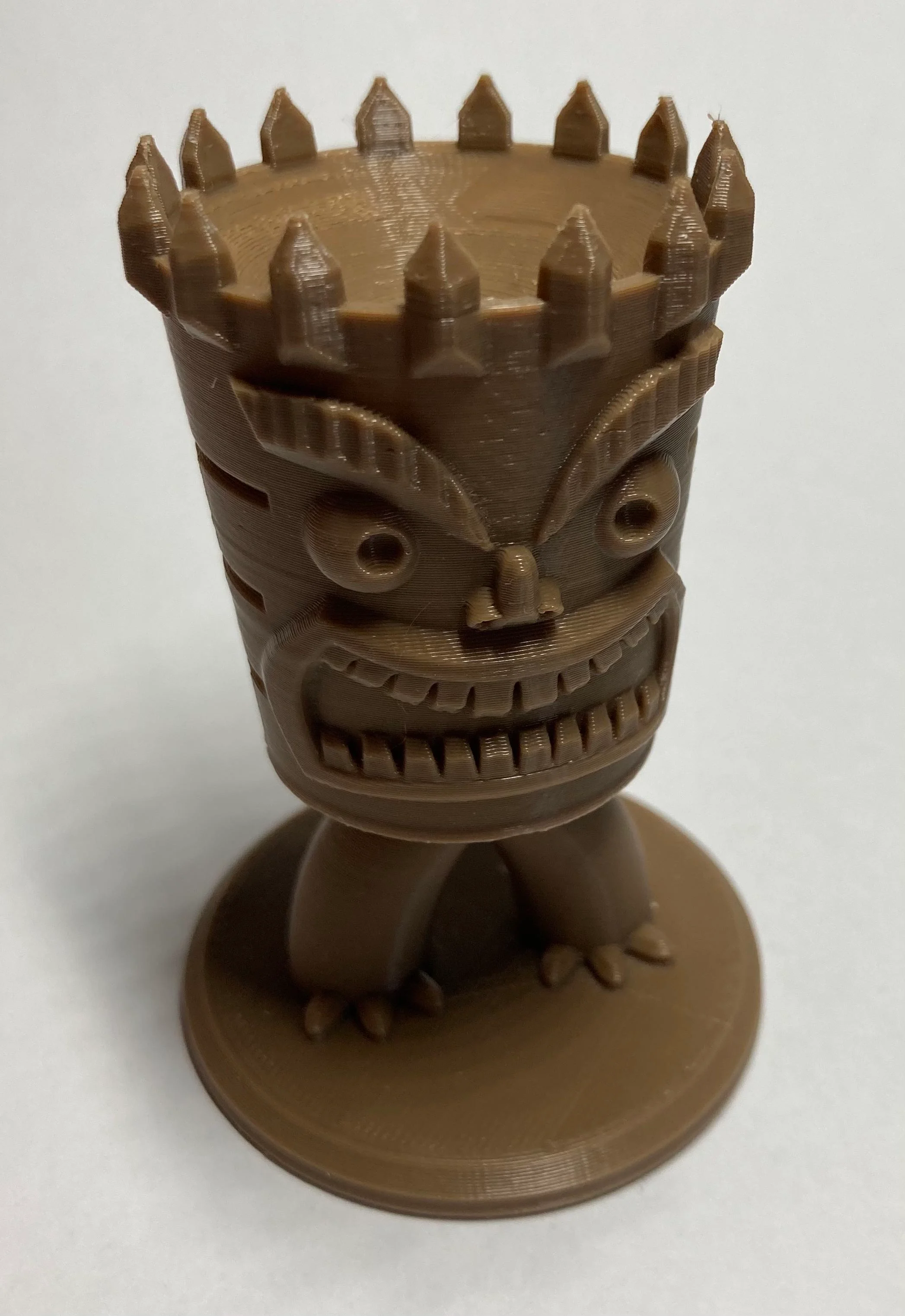 Tiki-inspired Bobblehead (spring required)