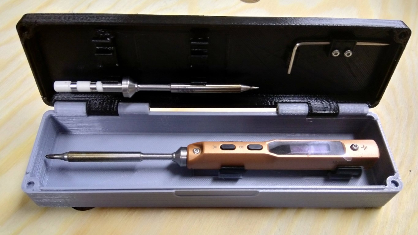 Yet another TS100 Soldering Iron Box