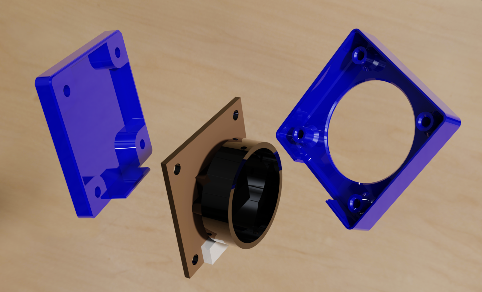 Case for Arducam OV5647 with CS Mount Lens