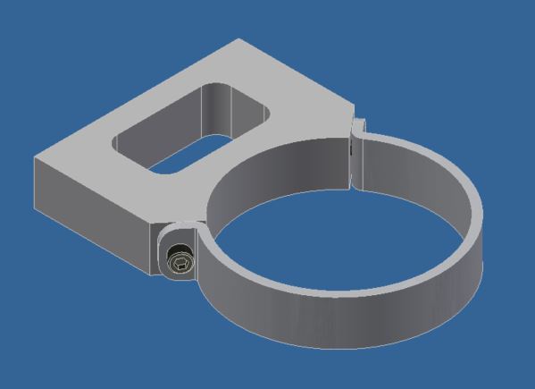 Moroso Canister Mounting Block