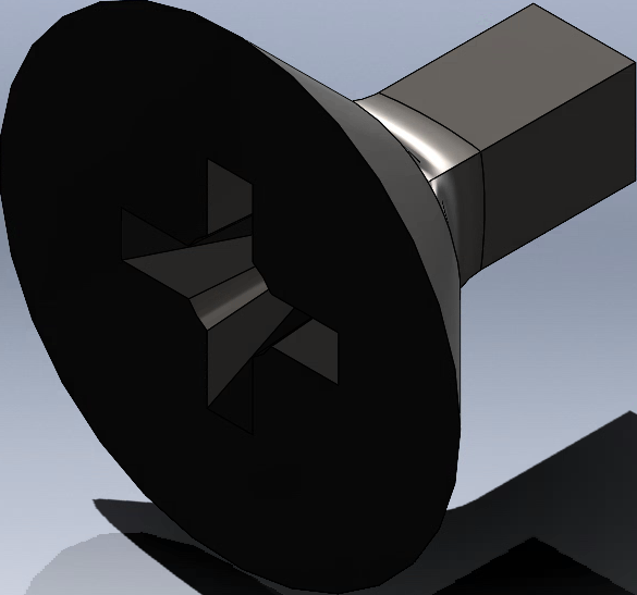 Robertson No. 1 Square Head Adapter Bit