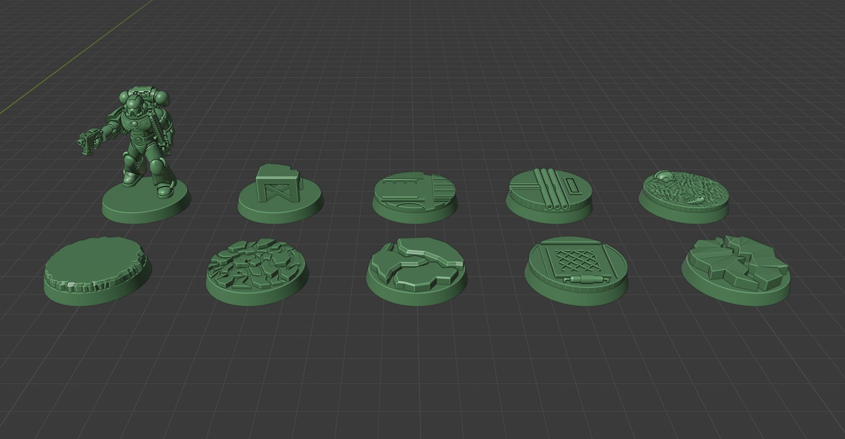 32 mm bases