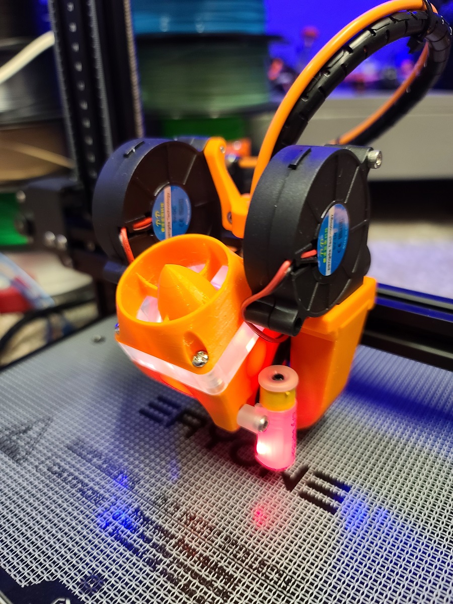 Eryone ER-20 E3d V6 hotend mount
