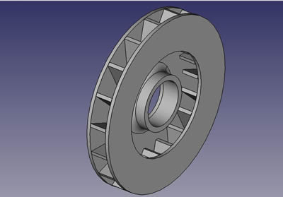 Horizontal fan replacement