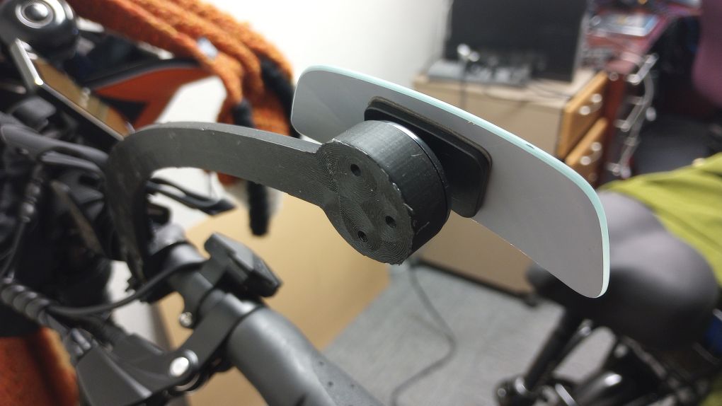 Bike Side Mirror Mount