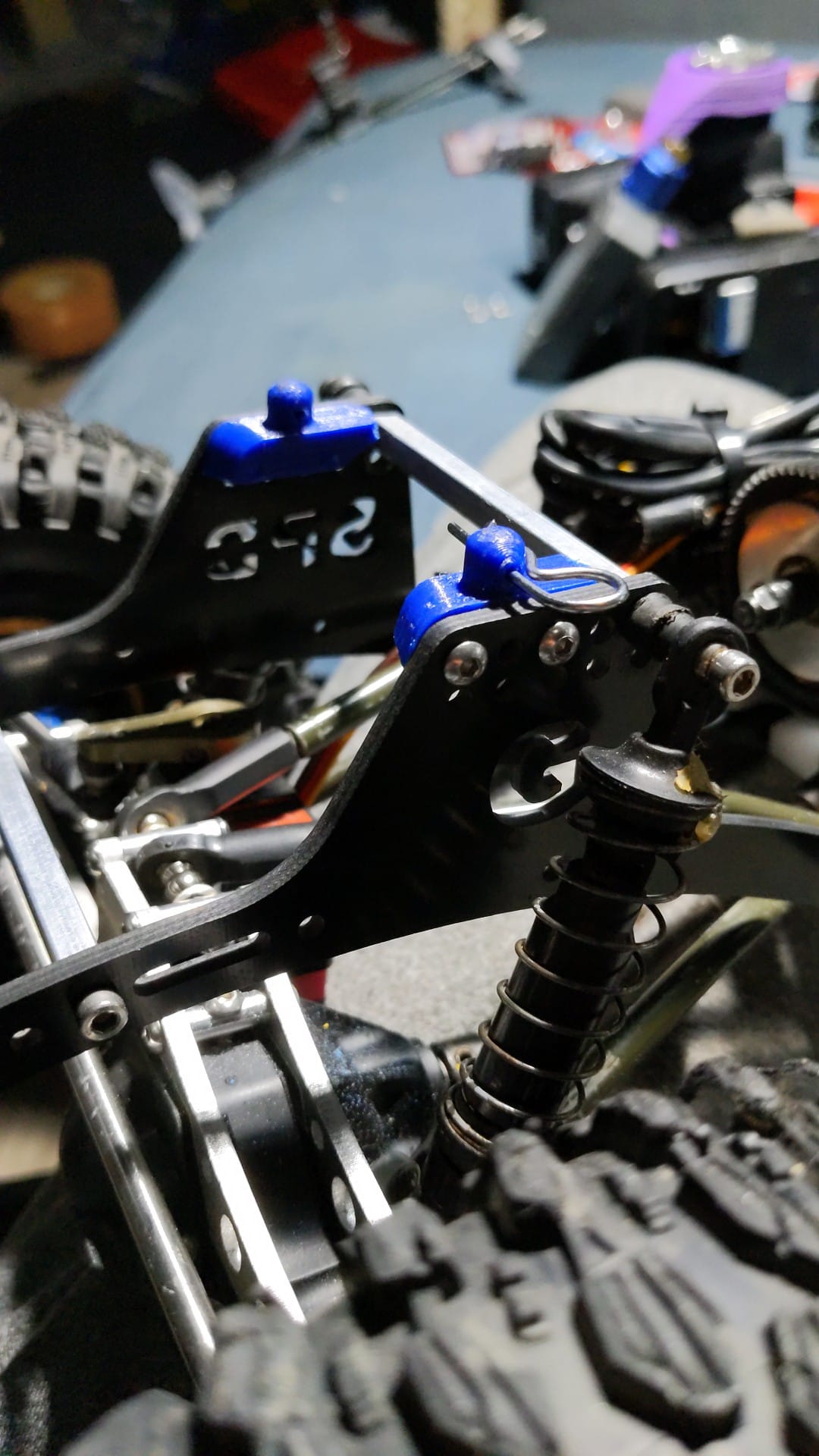 Gspeed v3 and V1W Comp Chassis Body Posts
