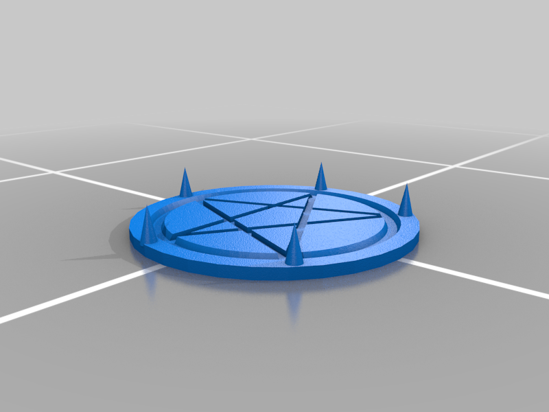 Pentacle Gem Stand