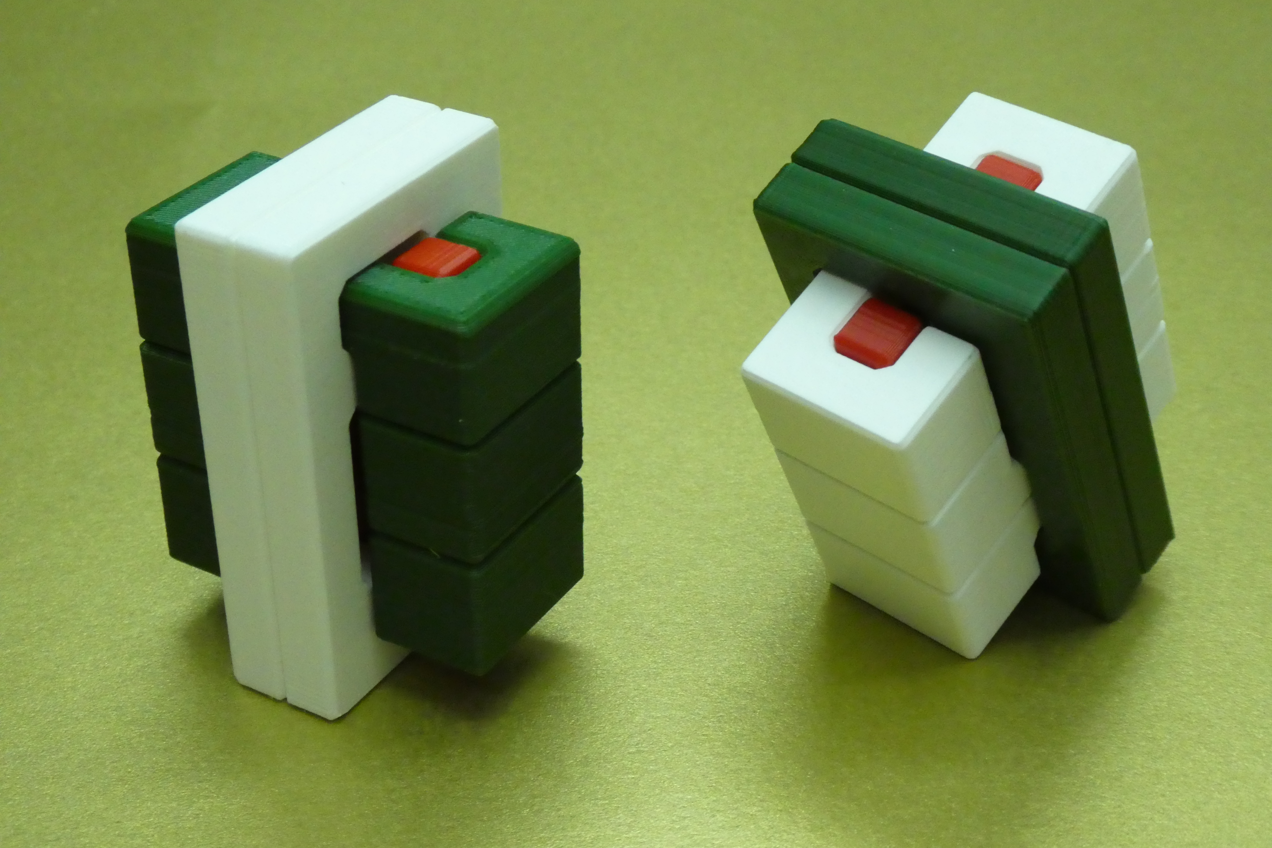 Spies - an interlocking 3D puzzle designed by Alfons Eyckmans