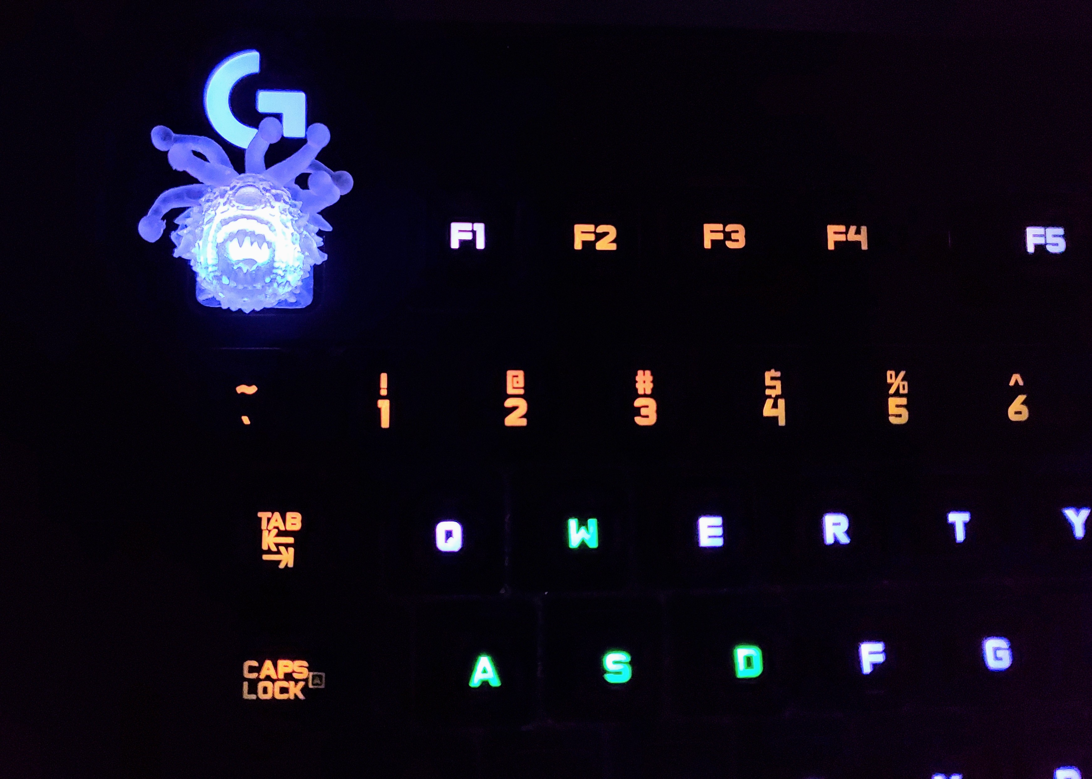 Beholder Keycap for Romer-G Switches