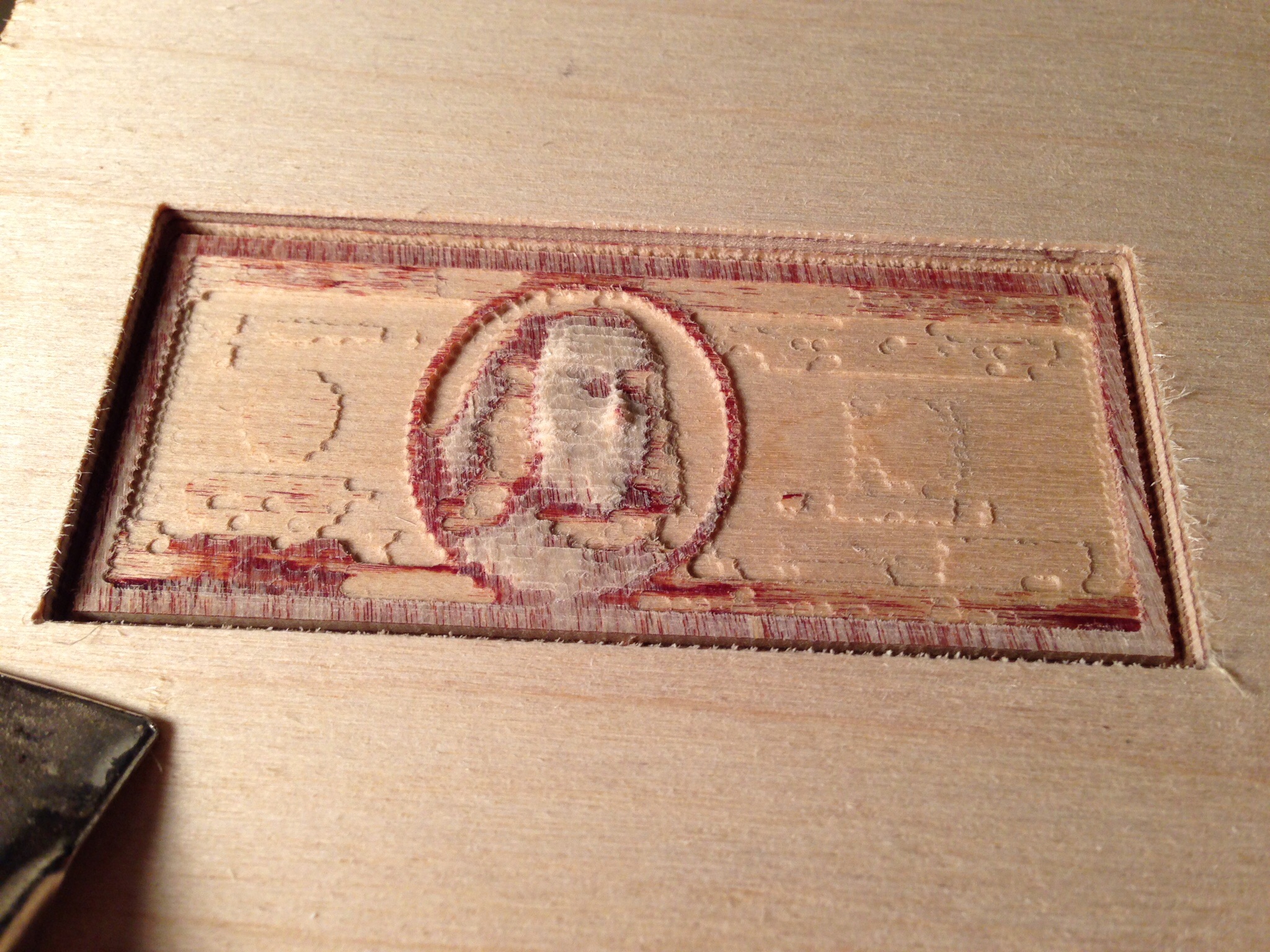 $100 bill .stl file