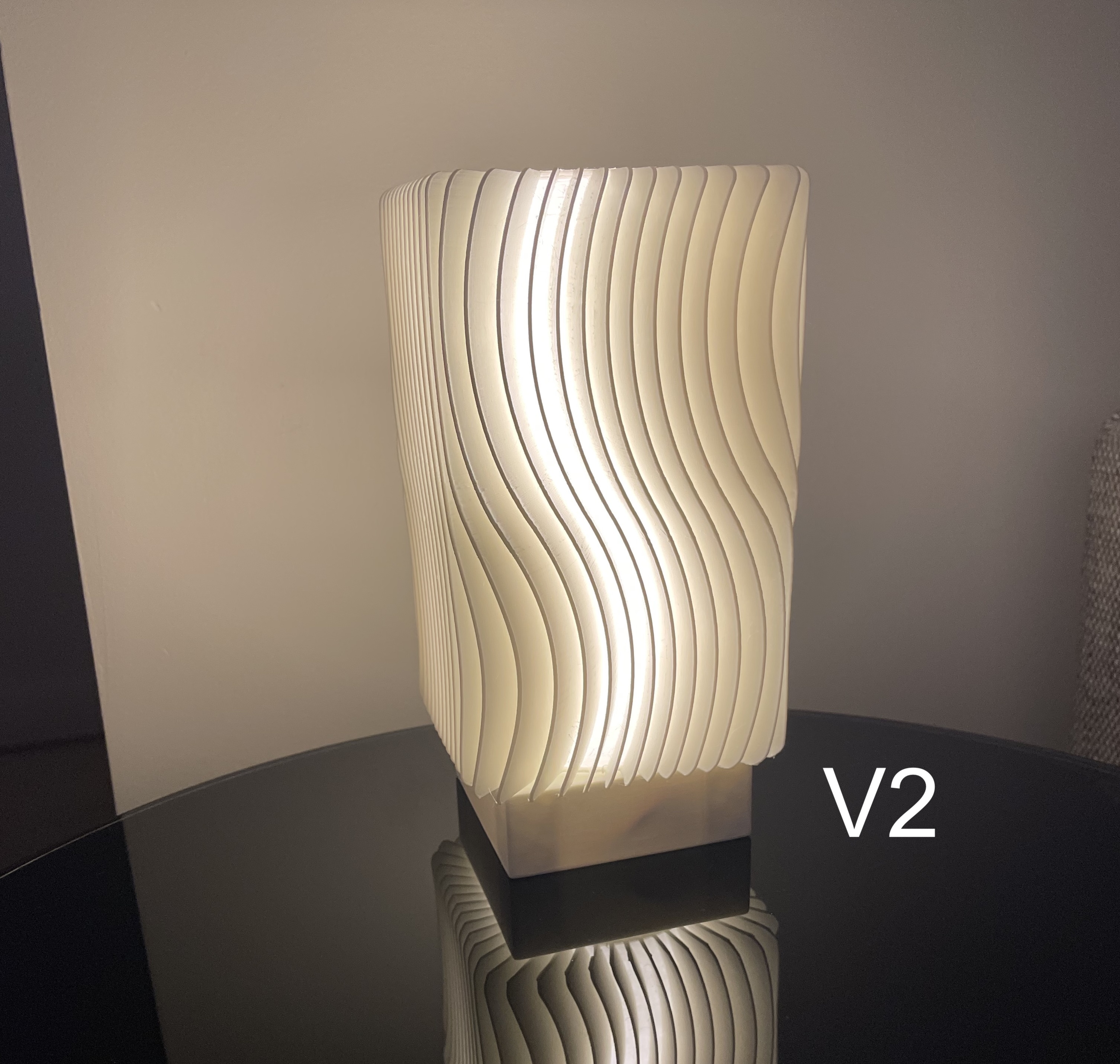 Wave Table Lamp
