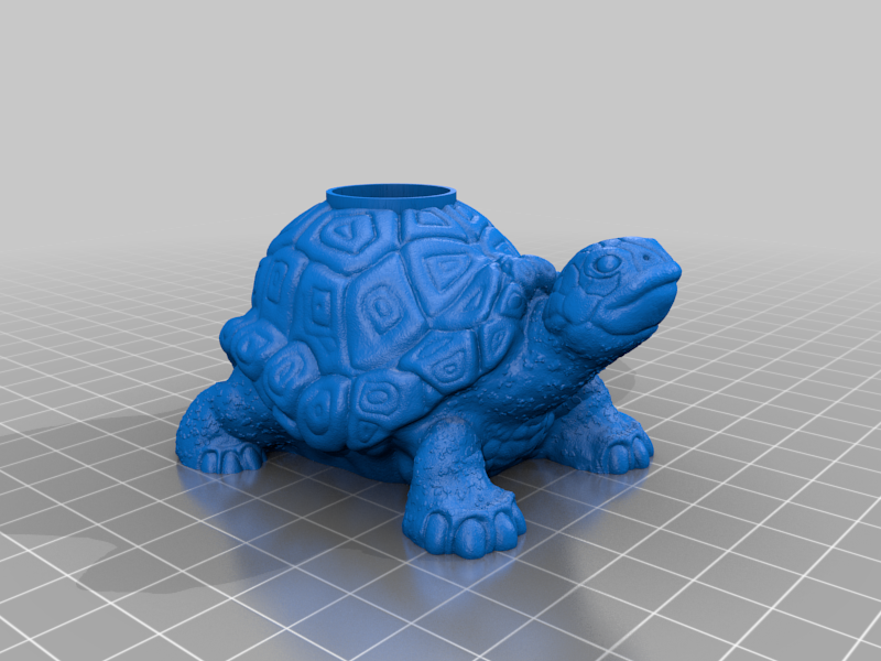 Turtle on a Journey - Crystal Sphere Holder