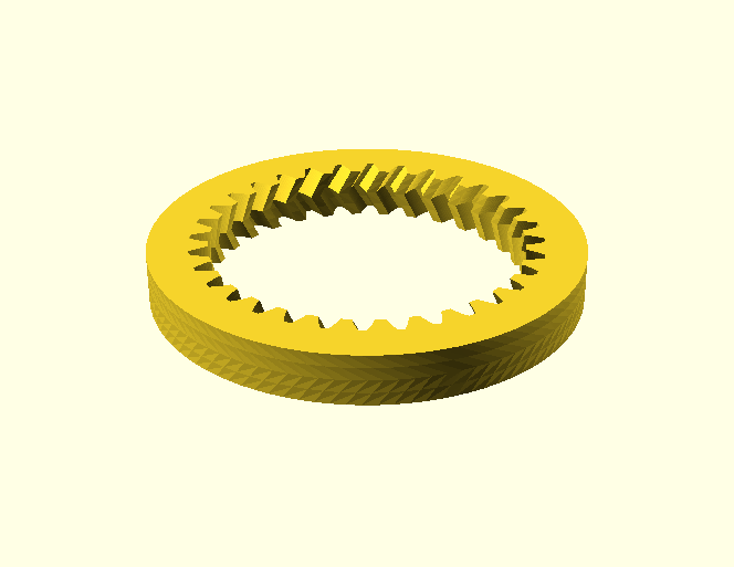 Parametrisches Pfeil-Hohlrad / Parametric Herringbone Ring Gear