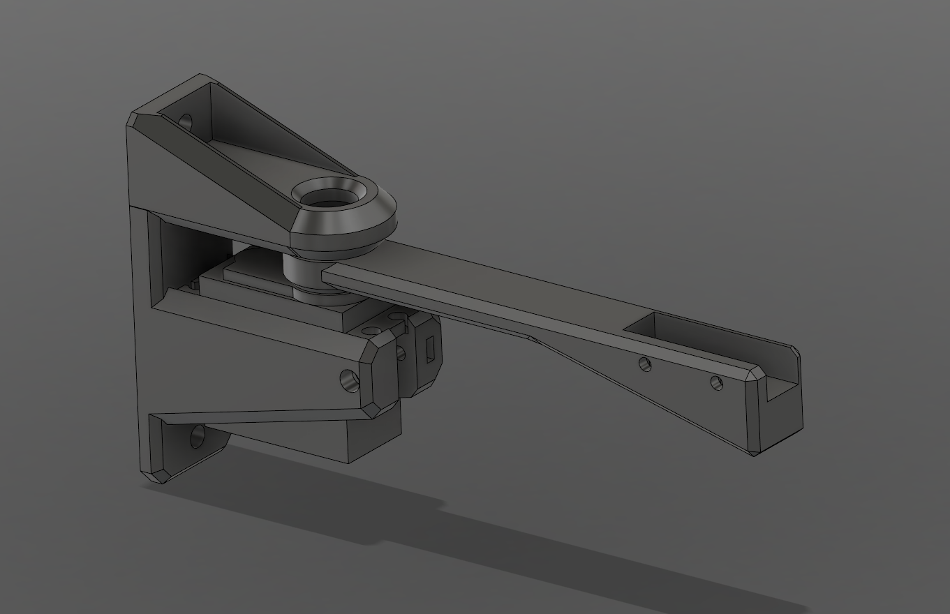 Servo-deployed Nozzle Wiper for 3030mm Extrusion -*UPDATE*