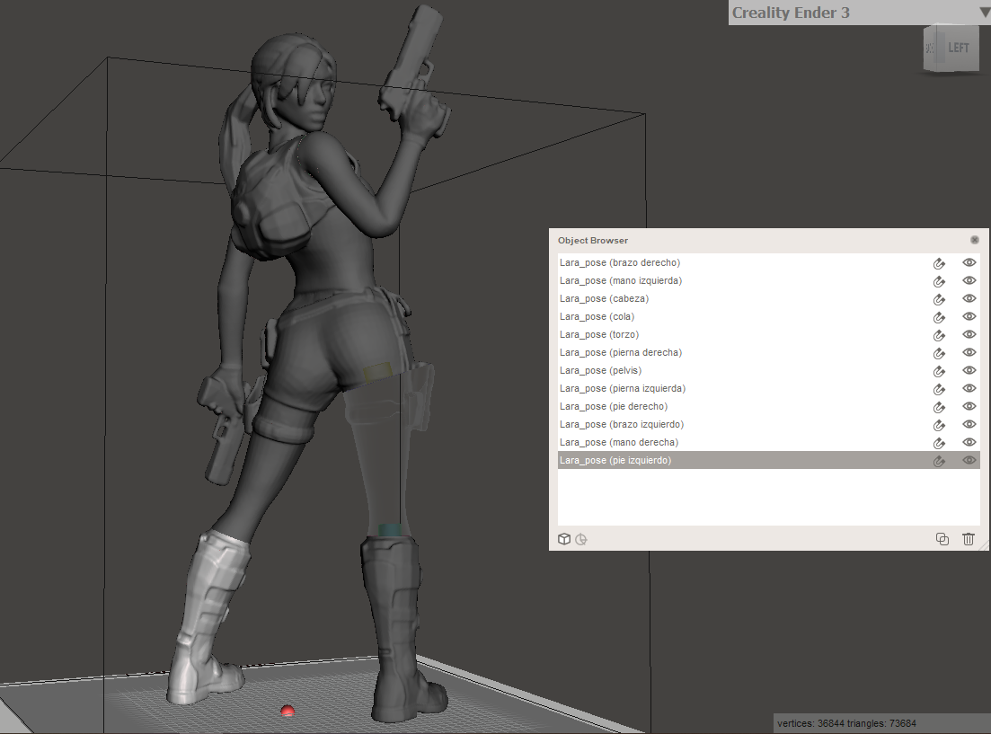 Lara Croft - Tomb Raider - Pose clásica 30 cm