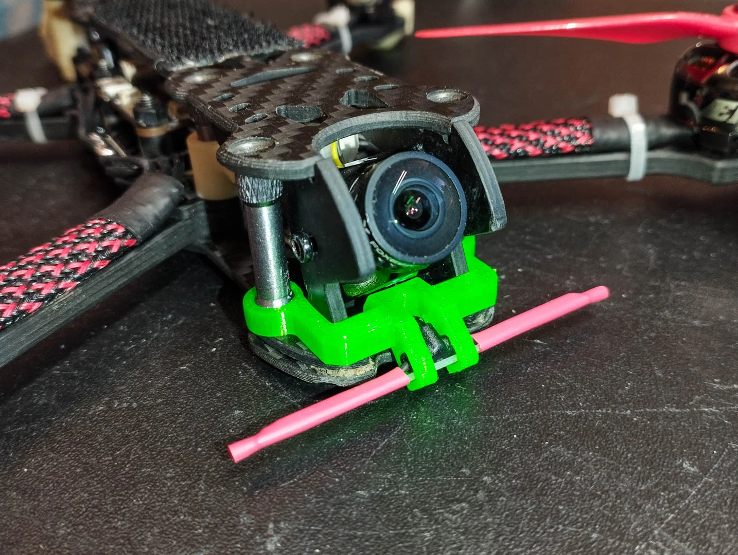 Geprc Mark4 Happymodel EP1 ELRS front antenna mount