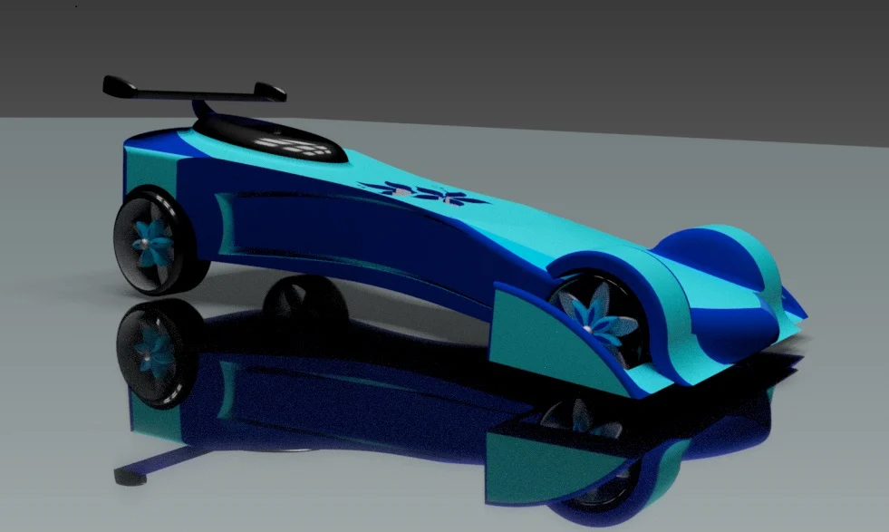CO2 Dragster "Hawaiinator"